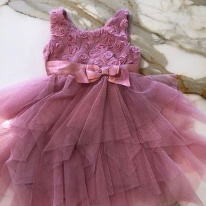 Zuni Pink Ruffle Dress